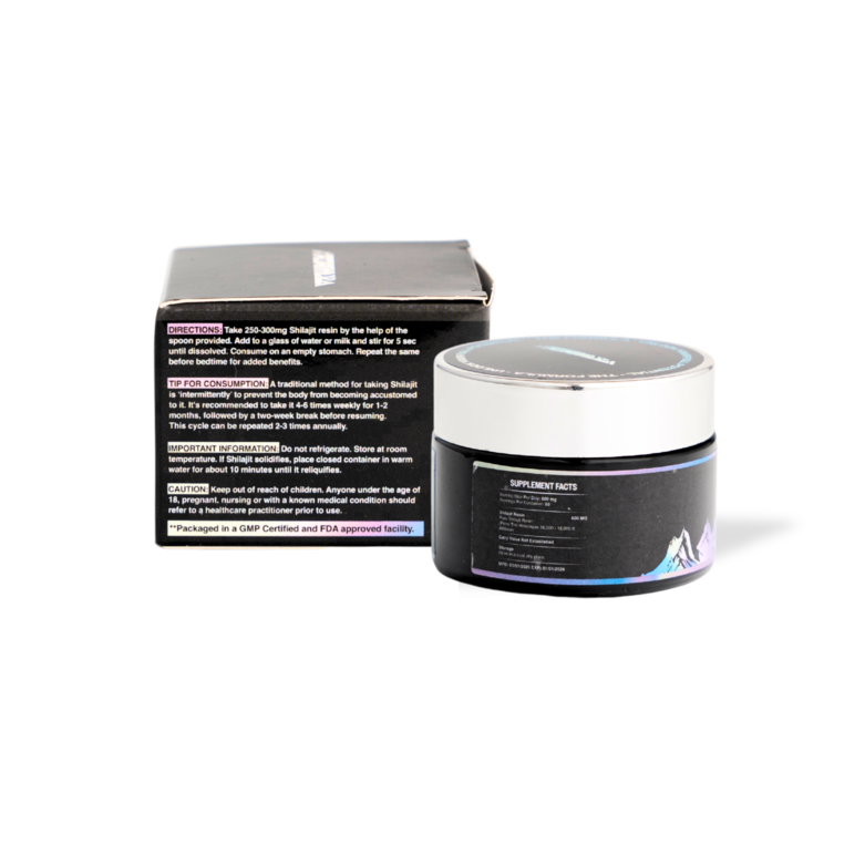THE FORMULA PERFORMANCE | Shilajit Resin 30g Pure Himalayan | Rich in Fulvic And Humic Acid | Supports Natural Energy & Recovery