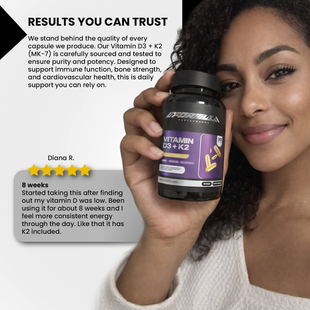 THE IMMUNITY STACK - VITAMINS: D3 + K2 + C + ZINC + OMEGA 3