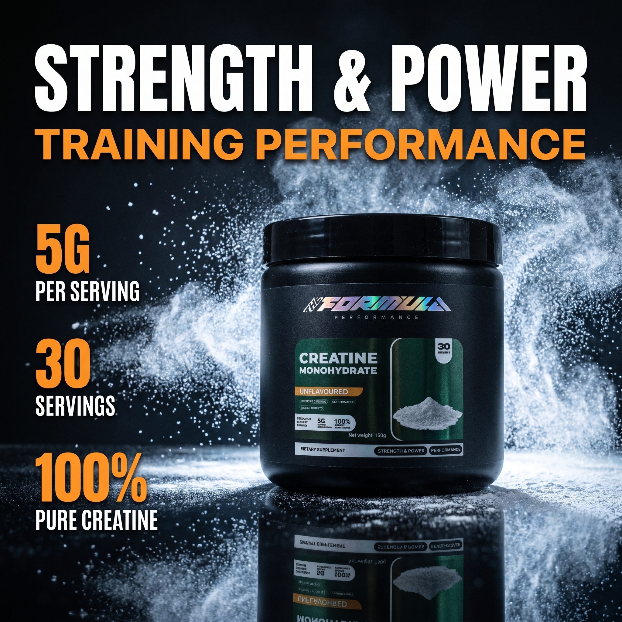 The Formula Performance Creatine Monohydrate - Strength & Power