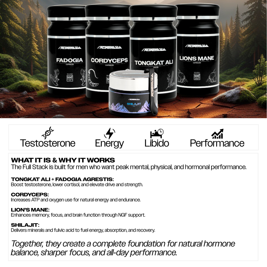 THE COMPLETE FORMULA | Male Stack