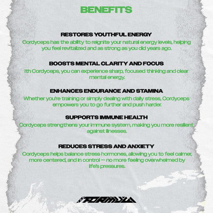 CORDYCEPS | THE FORMULA