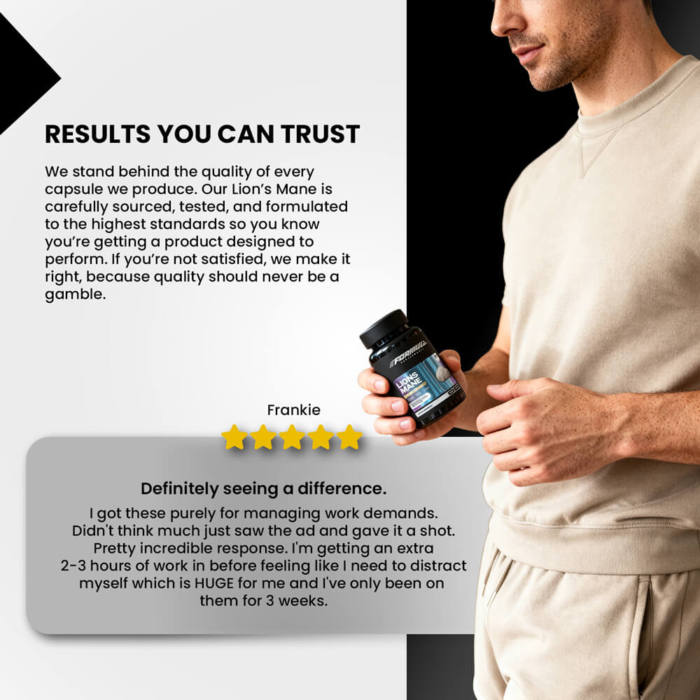 LIONS MANE | Brain Focus Formula