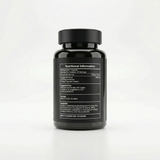 Tongkat Ali supplement label back view showing ingredients, dosage instructions, and usage directions